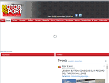 Tablet Screenshot of motorysport.com